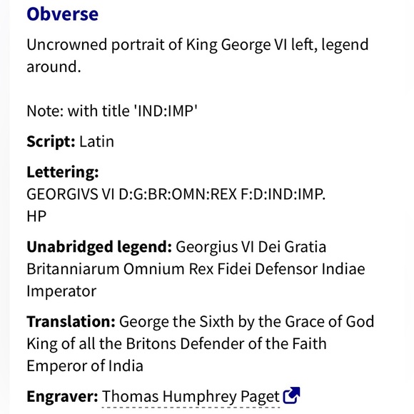 🎈$5 add on - 1940 ONE PENNY - George VI - Picture 4 of 6